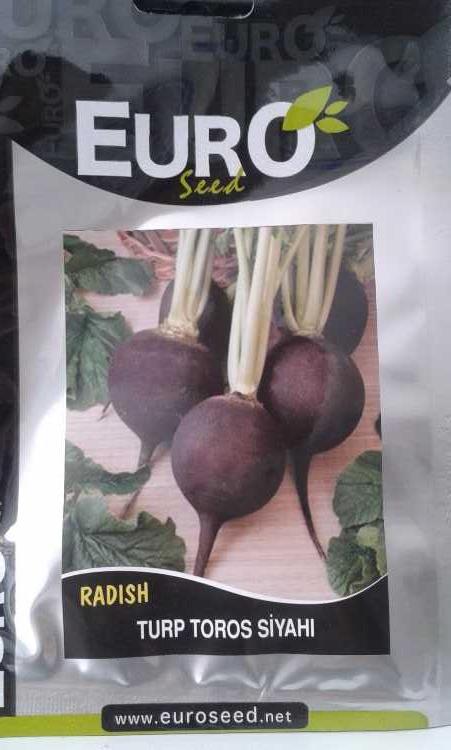 siyah turp tohumu