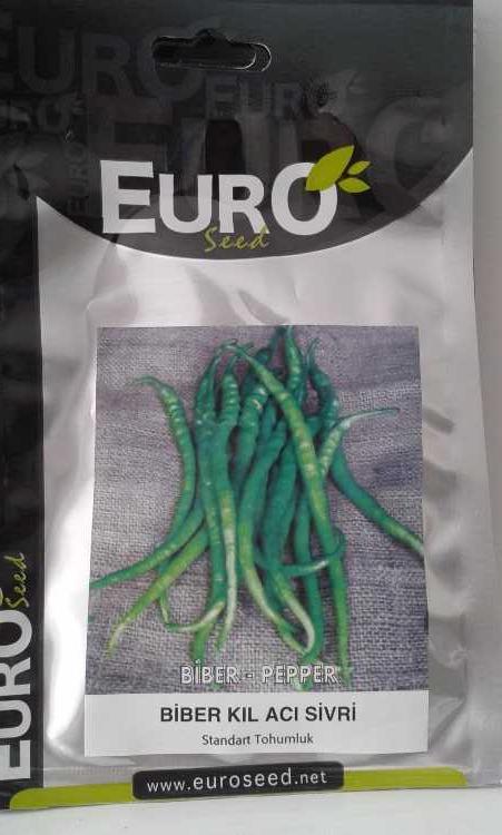 biber kıl acı sivri tohumu