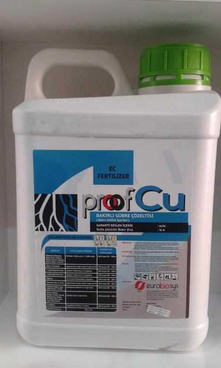 prof cu bakır çözeltisi 5 lt.