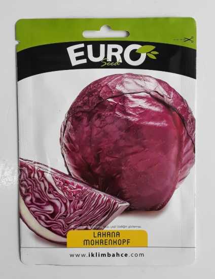 kırmızı lahana tohumu 1 paket 
